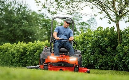 Kubota vs. Husqvarna Zero Turn Mowers and Lawn Tractors