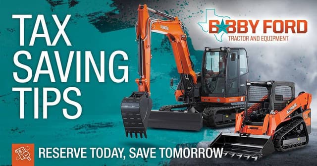 Tax-Savings-1075×563-1 Save a Bucket Load – Heavy Equipment for Sect. 179 Tax Deduction