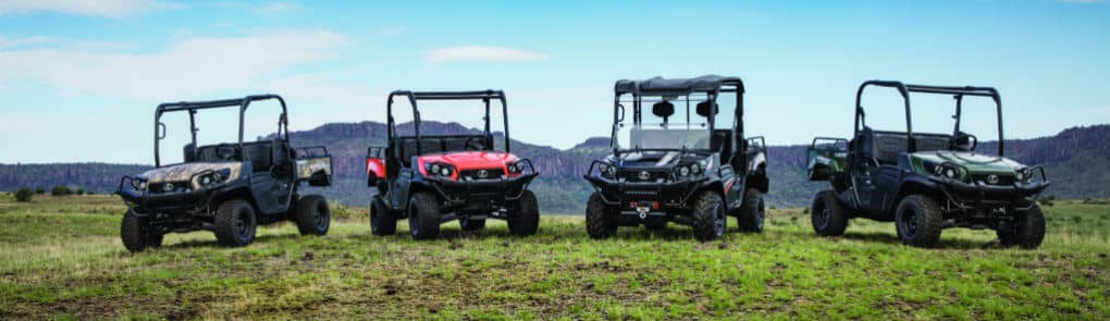 new Kubota RTV XG850 sidekick