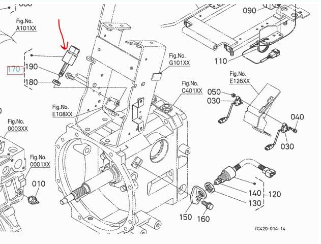 L3200 Kubota safety switch