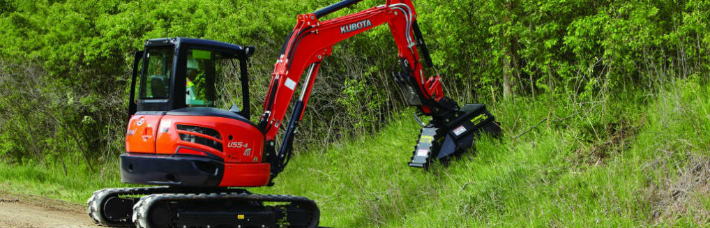 Kubota Mini Excavator Size Chart