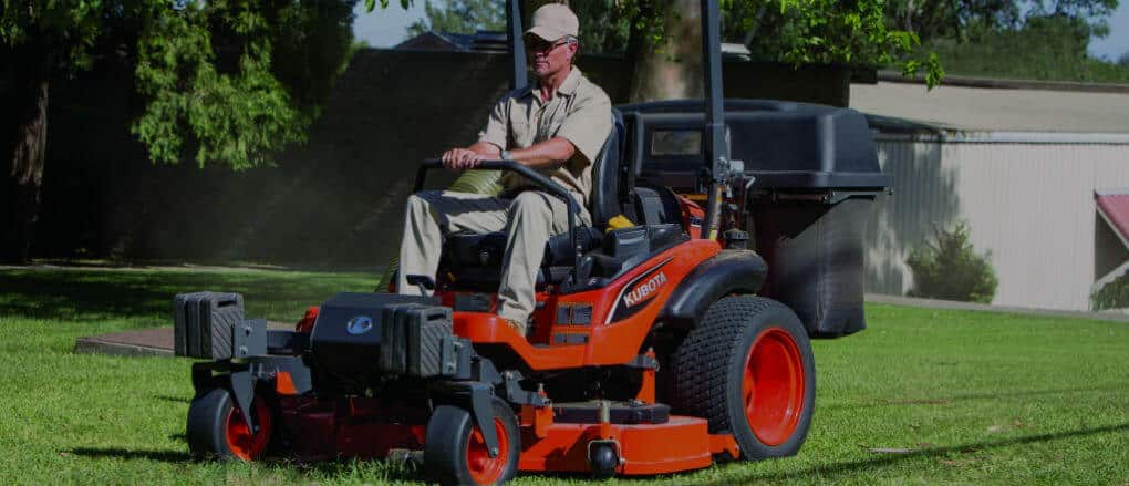 how to use a zero turn mower on a hill