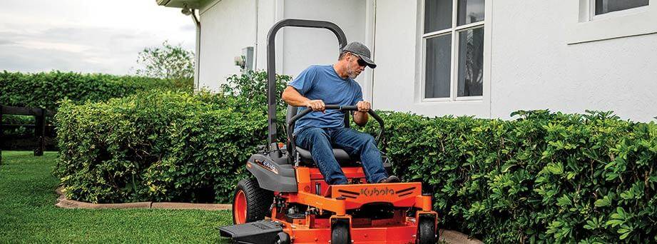 Kubota vs. Gravely zero-turn mowers