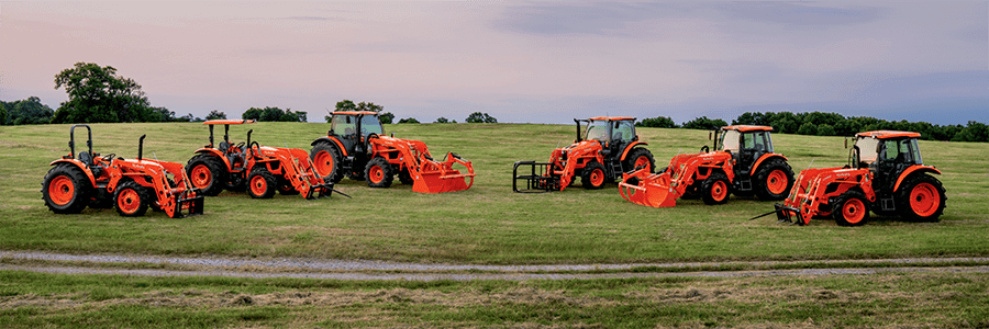 kubota tractors new and used