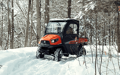 utility vehicle winter preparations