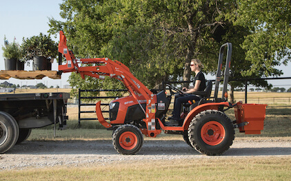 attachments for compact tractors