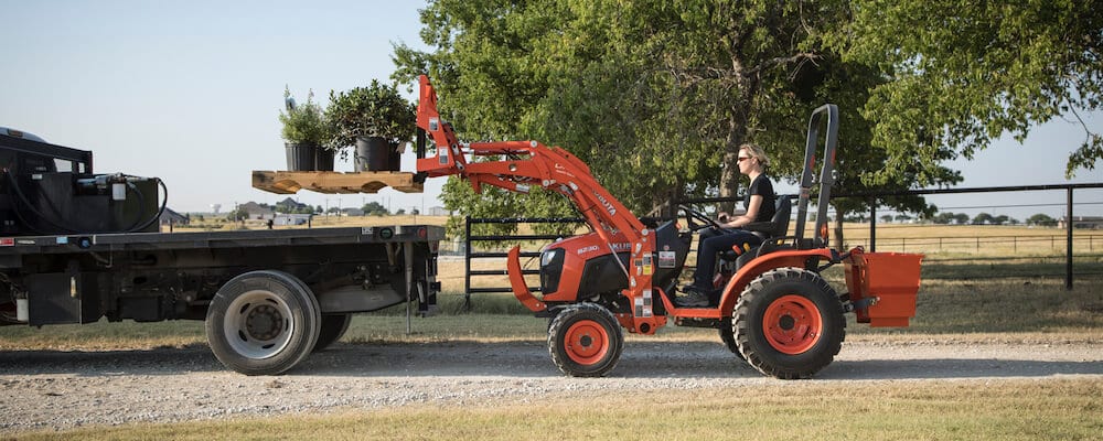 attachments for compact tractors