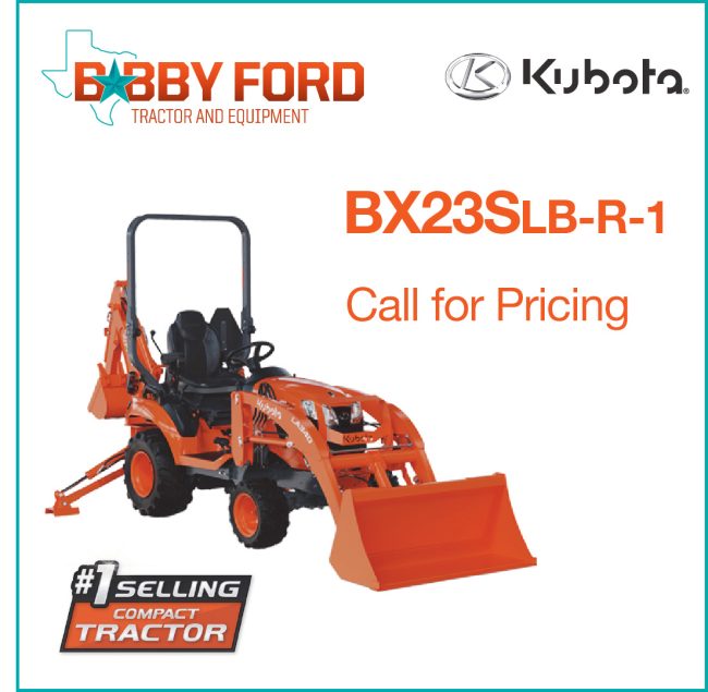 Bobby Ford Kubota BX23SLB-R-1 Package deal