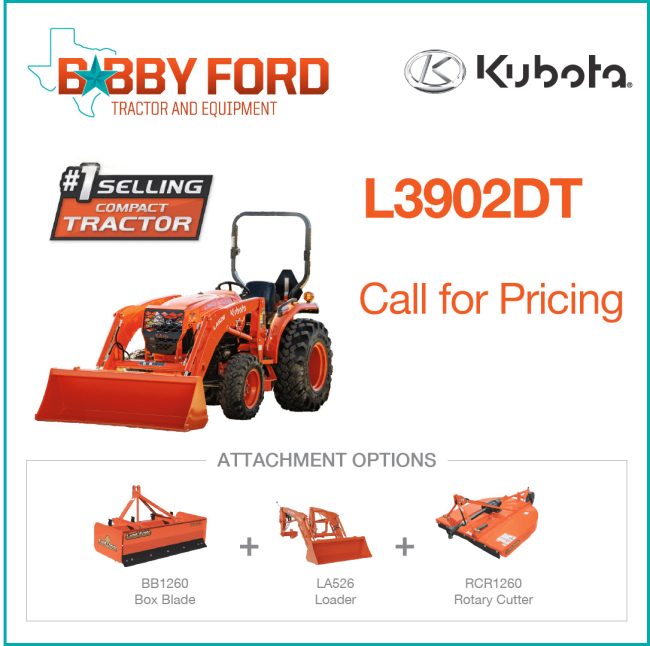 Bobby Ford Kubota L3902DT Package Special
